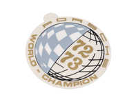 World Champion 1972 / 1973 Window Sticker - 91170110324