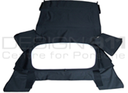 敞篷车引擎盖 - 完整的前部和车窗部分。保时捷 944 / 968 - 9440541004