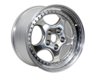 Rear 18-inch Light-alloy wheel, Polished. Porsche 964 Turbo 3.6L - 96536214001, 96536213601 Rear 18-inch Light-alloy wheel, Polished. Porsche 964 Turbo 3.6L - 96536214001, 96536213601
