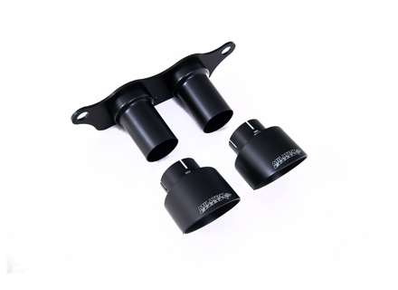 Terminali di scarico Milltek GT-100 Cerakote neri. Porsche 991.2 GT3 / GT3 RS 2018-20 - 99111125390, 99111125393, 99111125391, 99111125392, 99111125395, 99111125380, 99111125791, 9GT251697F - SSXPO132