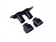 Terminali di scarico Milltek GT-100 Cerakote neri. Porsche 991.2 GT3 / GT3 RS 2018-20 - 99111125390, 99111125393, 99111125391, 99111125392, 99111125395, 99111125380, 99111125791, 9GT251697F - SSXPO132