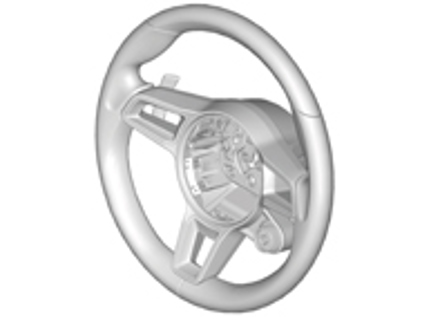 Sportstuur, leer. Porsche 991.2 / 718 Boxster / 718C Cayman - 9P1419091EG, 9P1419091EGA34, 9P1419091EGOE5, 9P1419091EG9J9, 9P1419091EGOH7, 9P1419091EGOK6, 9P1419091EGOG6, 9P1419091EG6H6