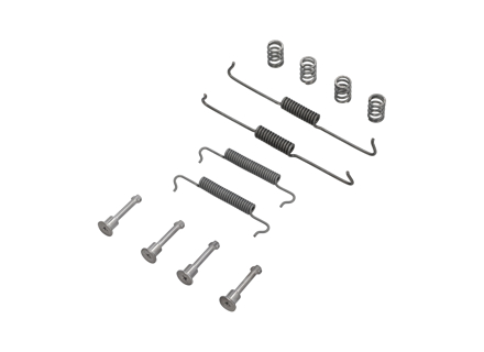 Handbrake shoe fitting kit. Porsche 958 Cayenne - 95835294500