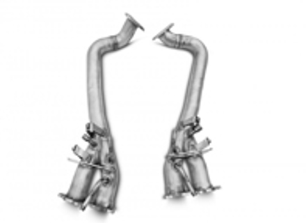 Sportuitlaat roetfilter bypass buis Porsche 718 GT4 Spyder en GTS - TSPO718GT4C19.013.A