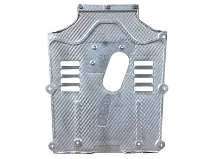 Unterbodenverkleidung hinten Mitte. Porsche 95B.2 Macan 2.0L - 95B825209F - 95B 825 209F