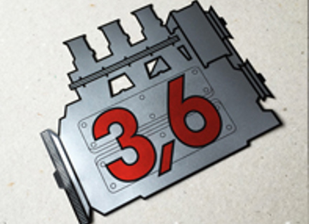 Rear Window 3.6L Engine Sticker for Porsche 911 (964) - 91170110200