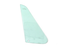 Vorderes 1/4-Fensterglas, grüne Tönung. Porsche 911/912 65-68 COUPE - 90154250135, 90154250235