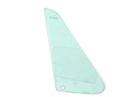 Front 1/4 window glass, Green Tint. Porsche 911/912 65-68 COUPE - 90154250135, 90154250235 Front 1/4 window glass, Green Tint. Porsche 911/912 65-68 COUPE - 90154250135, 90154250235