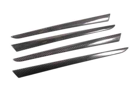 Deurbekledingsset koolstofvezel van Rennline. Porsche 955 / 957 Cayenne. - 9555550890062W, 9555550900062W, 95555506302CS3, 95555506402CS3 - I184