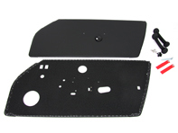 RS / RSA / Backdate Style Pannelli porta in Vinile Nero per Porsche 911 / 912 1965-73