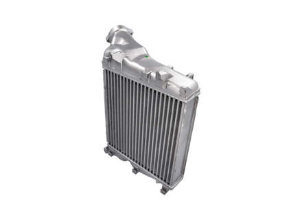 Intercooler radiateur voor. Porsche 957 Cayenne Turbo 4.8L / 958 Cayenne Turbo 4.8L - 95511063901, 95511064001, 7L5145804B, 7L5145804C, 7L5145804D, 95511064000, 95511064002, 7L5145803B, 7L5145803C, 7L5145803D, 95511063900, 95511063902 - 177003N, PR4057, RA8430020, 74004057, 96276, 351319201780, 735005, 735006, DIT28011, 105067, 177002N, 30782, 30781, 105066, 351319201770, 74004056, 96178, DIT28010, PR4056, RA8430010, 735005O
