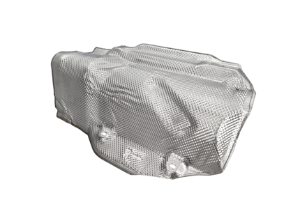 Hitzeschildschutz. Porsche 997 Turbo - 99750547801, 99750547701