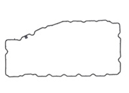 Oil pan gasket. Porsche 982 Boxster / 982 Cayman - 9A210733702, 9A210733700, 821.090