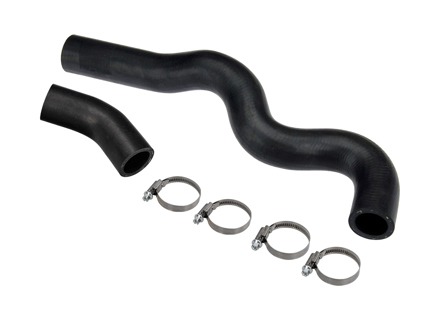 Coolant hoses at water pump housing. SET OF 2 Porsche 996 Turbo / 996 GT2 / 996 GT3 - 99610652973, 99610652971, 99610647775 - URO-015115