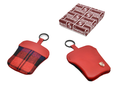 Porsche Classic '50 Years 911 Turbo' key pouch, Red - PCG930102B