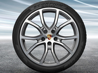Cerchi in lega da 21' Cayenne dal design esclusivo e pneumatici invernali Porsche originali - 9Y0044610J Cerchi in lega da 21' Cayenne dal design esclusivo e pneumatici invernali Porsche originali - 9Y0044610J