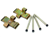 Brake pad pin kit, Front. Porsche 911 1974-83 - 91135195100 - PS8846-K, 1664000410, 1525