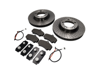 FRONT Brake Pads and Brake Disc Package. Porsche 996 C4S / 996 Turbo - 99635140904, 99635141004, 99635194913, 99635108901, 99661236501 FRONT Brake Pads and Brake Disc Package. Porsche 996 C4S / 996 Turbo - 99635140904, 99635141004, 99635194913, 99635108901, 99661236501