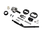 Short shift, linkage & helper spring kit. Porsche 911 1974-86 (915 Gearbox) - 91142493100, 91142401706, 91142401707, 91142401708, 91142401709, 91142401710, 91142401711, 91142401712, 91142401713, 91142401714, 91142401715, PCG42402000, 91142402404, 91142413901, 91442422400, 90142422900, 90142422901 - 1625
