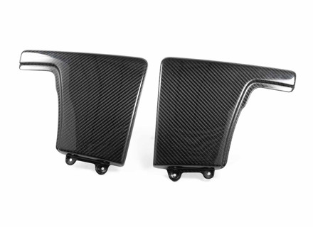 Centre console side panels, carbon fibre. Porsche 987 /997