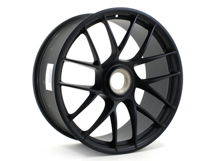 Jante alliage avant 20 pouces 911 Turbo Sport III, coloris Noir Mat. Porsche 991.2 - 99136272100JE1, 99136272100, 99136277101, 99136277101JE1