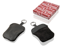 Corduroy key pouch with embossed Porsche Crest - PCG90210010 Corduroy key pouch with embossed Porsche Crest - PCG90210010