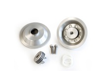 Rennline Aluminium lock / knob set. DRILLED. Porsche 911 84-89 / 964 / 928 Rennline Aluminium lock / knob set. DRILLED. Porsche 911 84-89 / 964 / 928