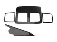 Kit pinne di squalo trasparenti EVO-X. Porsche 992.1 GT3 / GT3 RS / 992.2 GT3 - 9GT819443OK1, 9GT819444OK1 - SREXSTSFCK