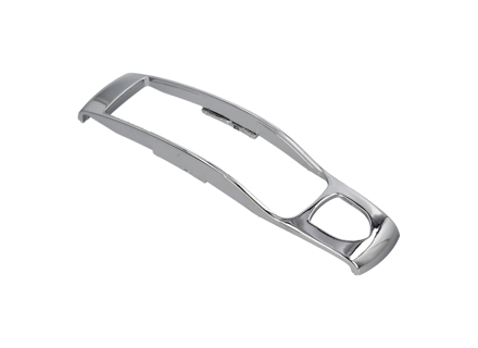 Key shell chrome centre switch bezel. Porsche 991 / 958 Cayenne / 970 Panamera / 981 Boxster/Cayman / Macan / 718 Boxster/Cayman