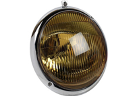Hoofdlamp, geel. Porsche 356 1950-65 links gestuurd - 35662014, 64463110107, 8195101400, 111941021A Hoofdlamp, geel. Porsche 356 1950-65 links gestuurd - 35662014, 64463110107, 8195101400, 111941021A