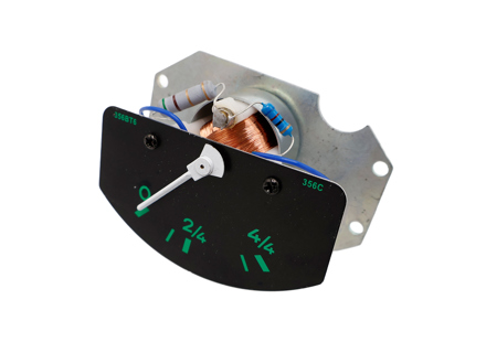 Fuel gauge meter, 6V. Porsche 356 B / 356 C - 64420180100, 64420180102 - 644 201 801 02