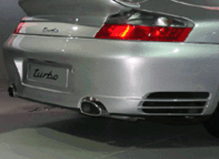 Parachoques trasero. Porsche 996 C4S / Turbo