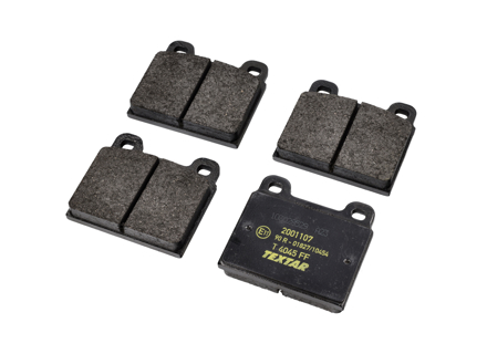 Brake pads, Front. Porsche 911 84-89 3.2L - 2001107, 91135195006TEX, 91135195006, 91135194901, 91135195001, 91135195002, 91135195008, 91135195011, 90135199700, 91135193800, 91135194401, 91135194405, 91135195000, 92335190100, 94435195006