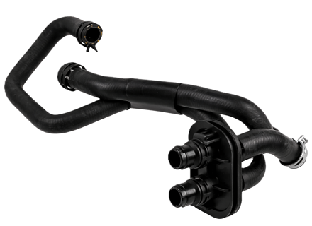 Heizungsschlauch, Schlauchset mit Klemmen, Linkslenker. Porsche 95B Macan S / GTS / Turbo 2014–18 - 95B819337