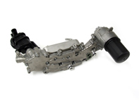 Oliegeleidende behuizing. Porsche 987.2 Boxster / 987C.2 Cayman - 9A110704601, 9A110702001, 9A110702003, 9A110702007