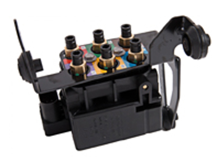Air suspension valve block. Porsche 970 Panamera - 97035815304, 97035815303, 97035815302, 83609001