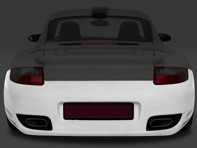 Paraurti posteriore. Porsche 911 (997) C2 / C2S 2004-09 - HSK995