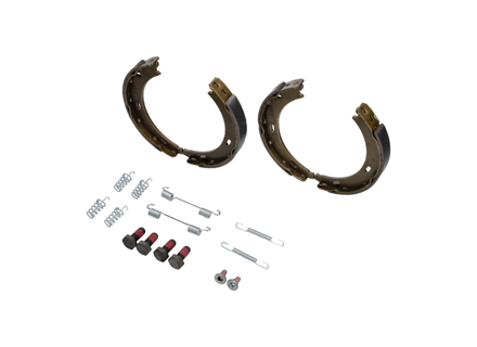 Handbrake shoes. Porsche Boxster 986 2.5ltr / 2.7ltr (set of 4) - 98635299501, 98635209501, 10990.128.0 - 10990.128.0