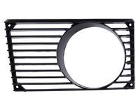 Grille for additional headlight, Black. Porsche 914 - 91455923710, 91455923810 - 1684550970, 1684550980 Grille for additional headlight, Black. Porsche 914 - 91455923710, 91455923810 - 1684550970, 1684550980