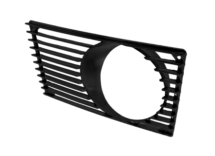 Rejilla para faro adicional, Negra. Porsche 914 - 91455923710, 91455923810 - 1684550970, 1684550980