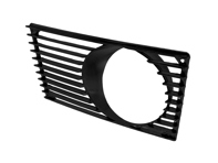 Grille for additional headlight, Black. Porsche 914 - 91455923710, 91455923810 - 1684550970, 1684550980
