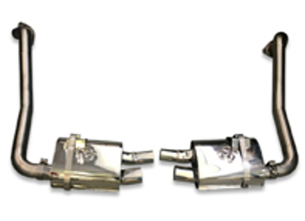 Sports exhaust Porsche 718 Boxster, Cayman and GTS 2.0ltr & 2.5ltr without exhaust valve