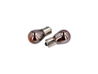 Lampadine per frecce 12V/12W Singolo filamento. Cromato ambra Lampadine per frecce 12V/12W Singolo filamento. Cromato ambra