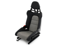 Carbon Fiber bucket seat, Black and White Pepita. Porsche 991 / 992 - 99152190001, 99152190000, 91852190000, 9GT881303AYA3G, 9GT881303BYO3G, 9GT881303AA3G, 9GT881304AYA3G, 9GT881304BYO3G, 9GT881304AA3G
