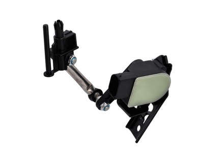 Self levelling system with linkage. Front. Porsche 970 Panamera - 97034302103, 97034302203, 97034302103/1, 97034302203/1, 97034302103/2, 97034302203/2 - KD-771-6, KPS-771-7, RH-3714, RH-3715