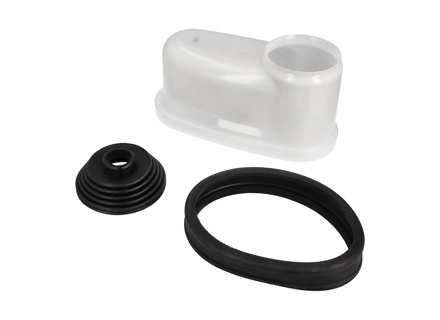Abdeckungssatz für Schalthebel. Porsche 914 1970-72 - PCG42450100, 91442450200, 91442429700, 91442429702, 914424501K, 847603079909 - URO-011889