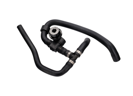 Wasserrohr Kühlmittelüberlaufschlauch. Porsche 958 Cayenne 3.6L - 95810655020