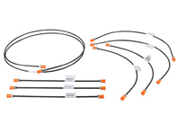 Kit tubi freno. Porsche 356 B-T5 - 64442305, 64442306, 64442313, 64442314, 69535260100, 69535260201 - 1661501010 Kit tubi freno. Porsche 356 B-T5 - 64442305, 64442306, 64442313, 64442314, 69535260100, 69535260201 - 1661501010