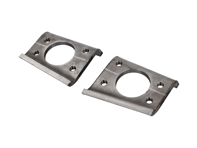 Fixing plates for roll bar. Porsche 911 R RS ST RSR 64-73 - 90180323122, 90180323222 - IBP11.1.109 Fixing plates for roll bar. Porsche 911 R RS ST RSR 64-73 - 90180323122, 90180323222 - IBP11.1.109