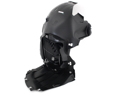 Front wheel arch lining, front part. Porsche 992 GT3 - 9GT805423C, 9GT805424C